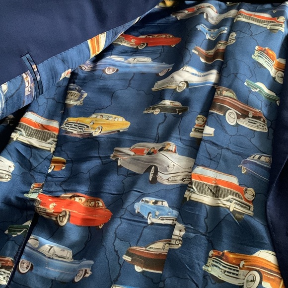 Blue Blazer sz L Worn Few Times - Picture 7 of 8